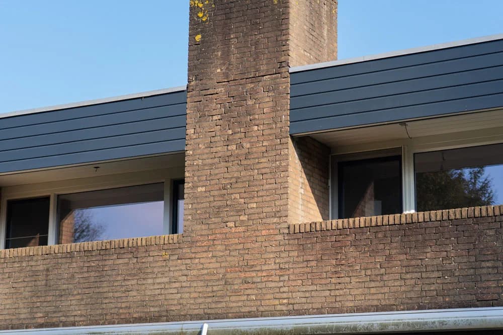 Detailfoto scharnier draairaam kunststof